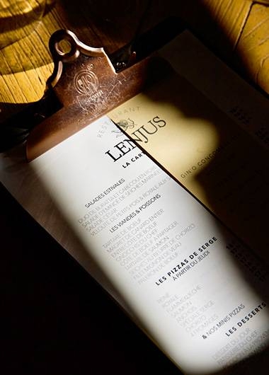 Le restaurant - Restaurant Lenjus - Orange - manger a ORANGE